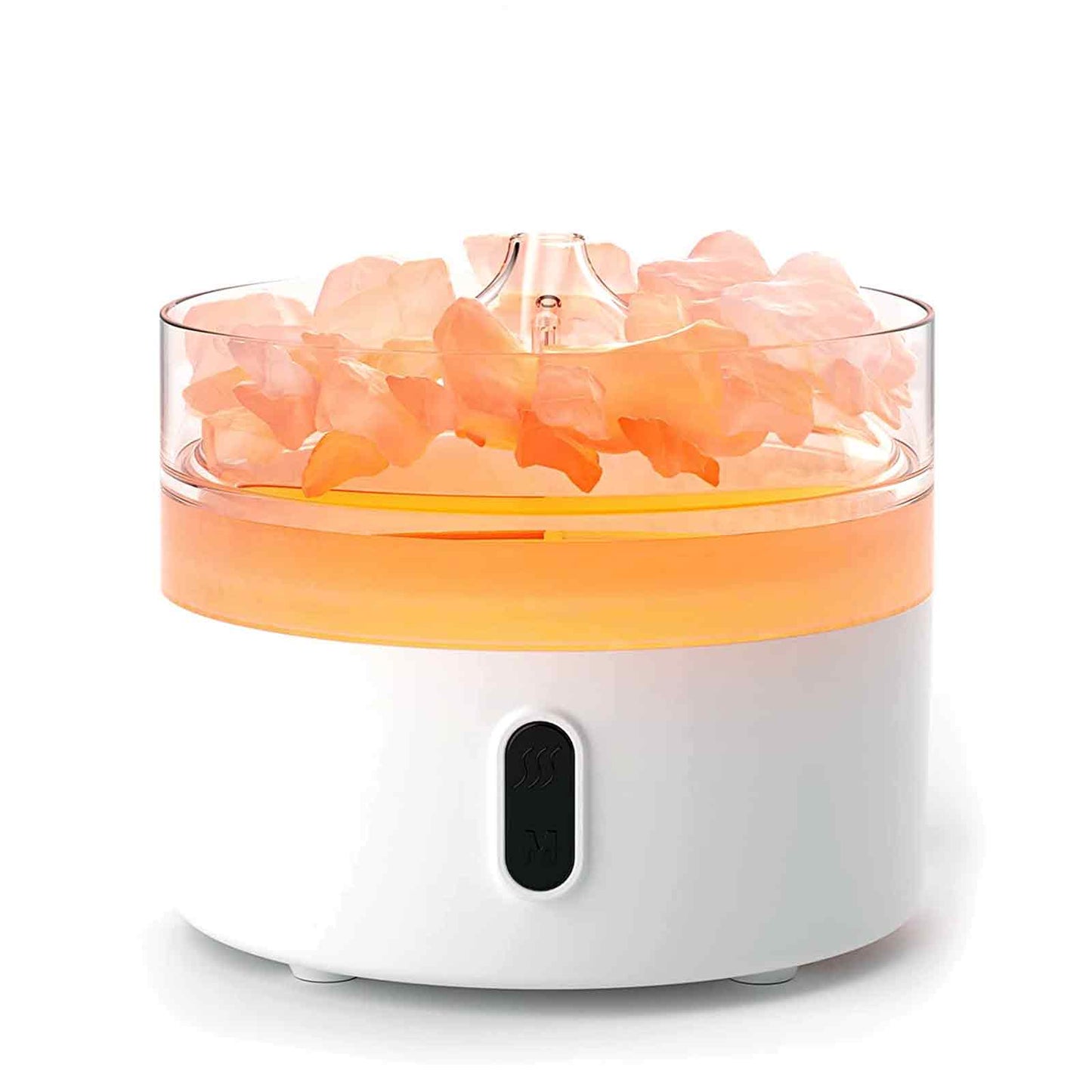 Himalayan Salt Aroma Diffuser – Flame Light | USB-C | Salt Included