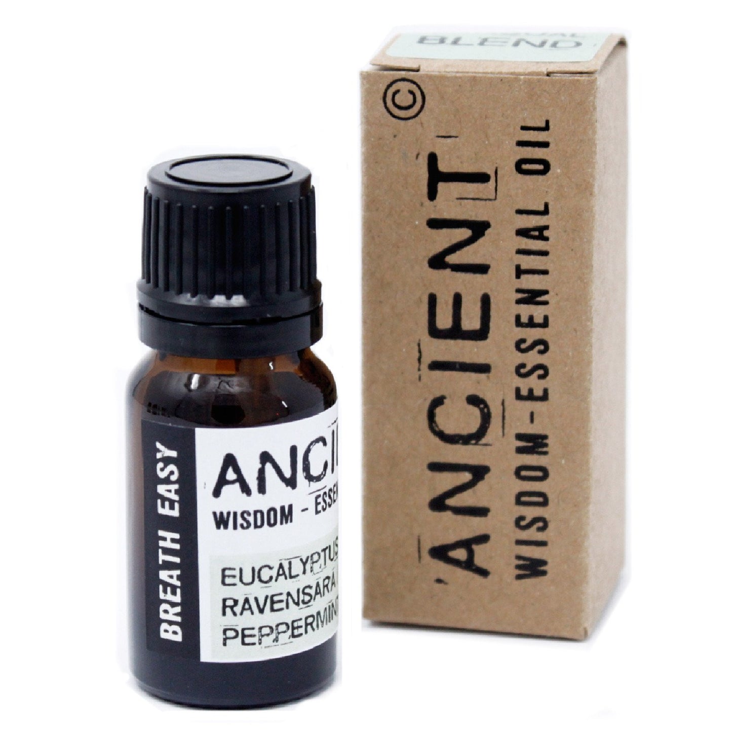 Breathe Easy Essential Oil Blend with Eucalyptus, Ravensara & Peppermint