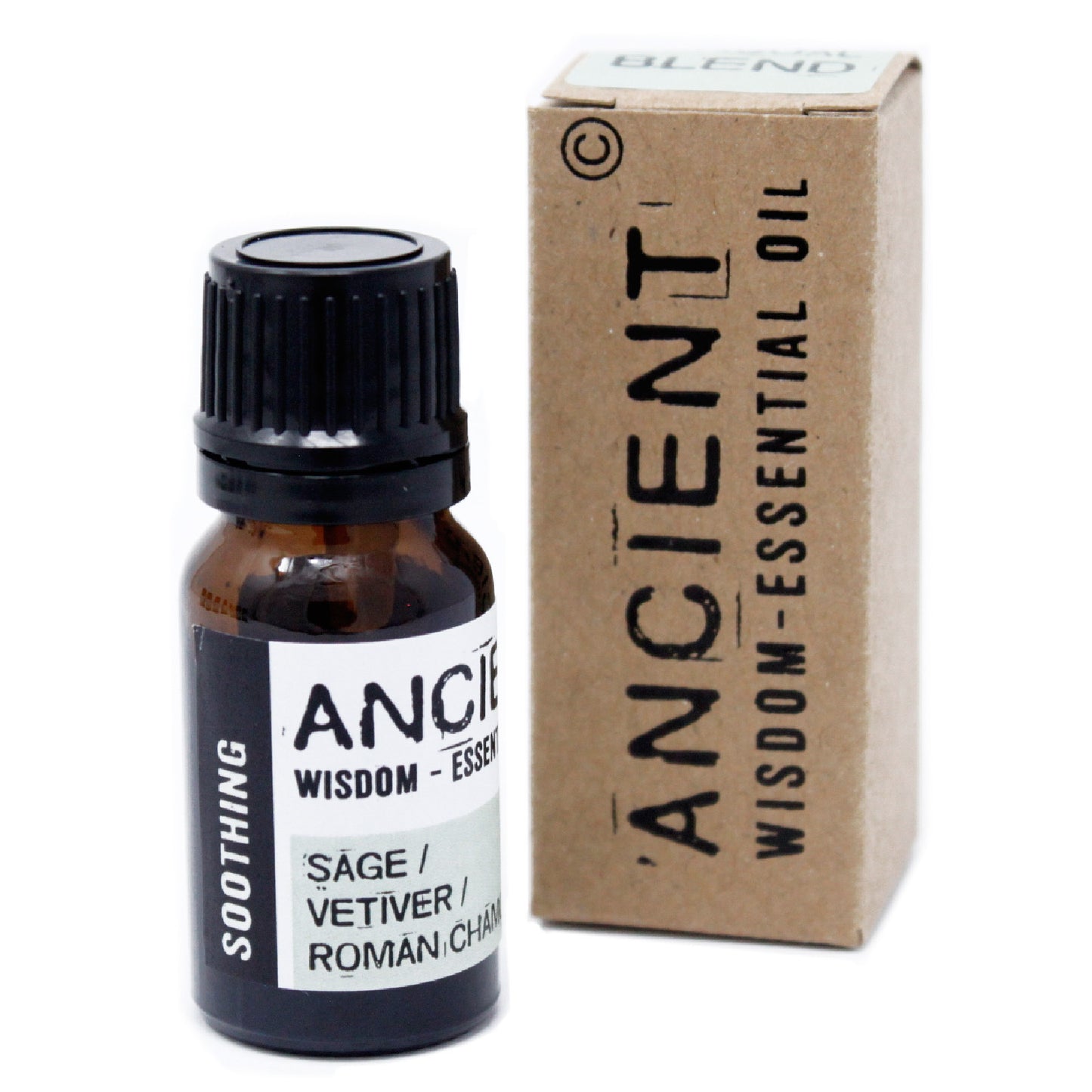 Soothing Essential Oil Blend with Chamomile, Sage & Vetiver – Relaxation & Calm Formula