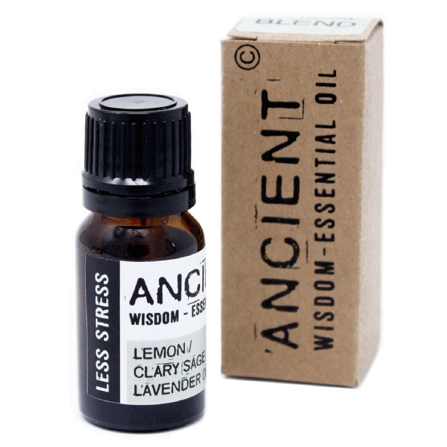 Less Stress Essential Oil Blend – Lavender, Clary Sage & Lemon