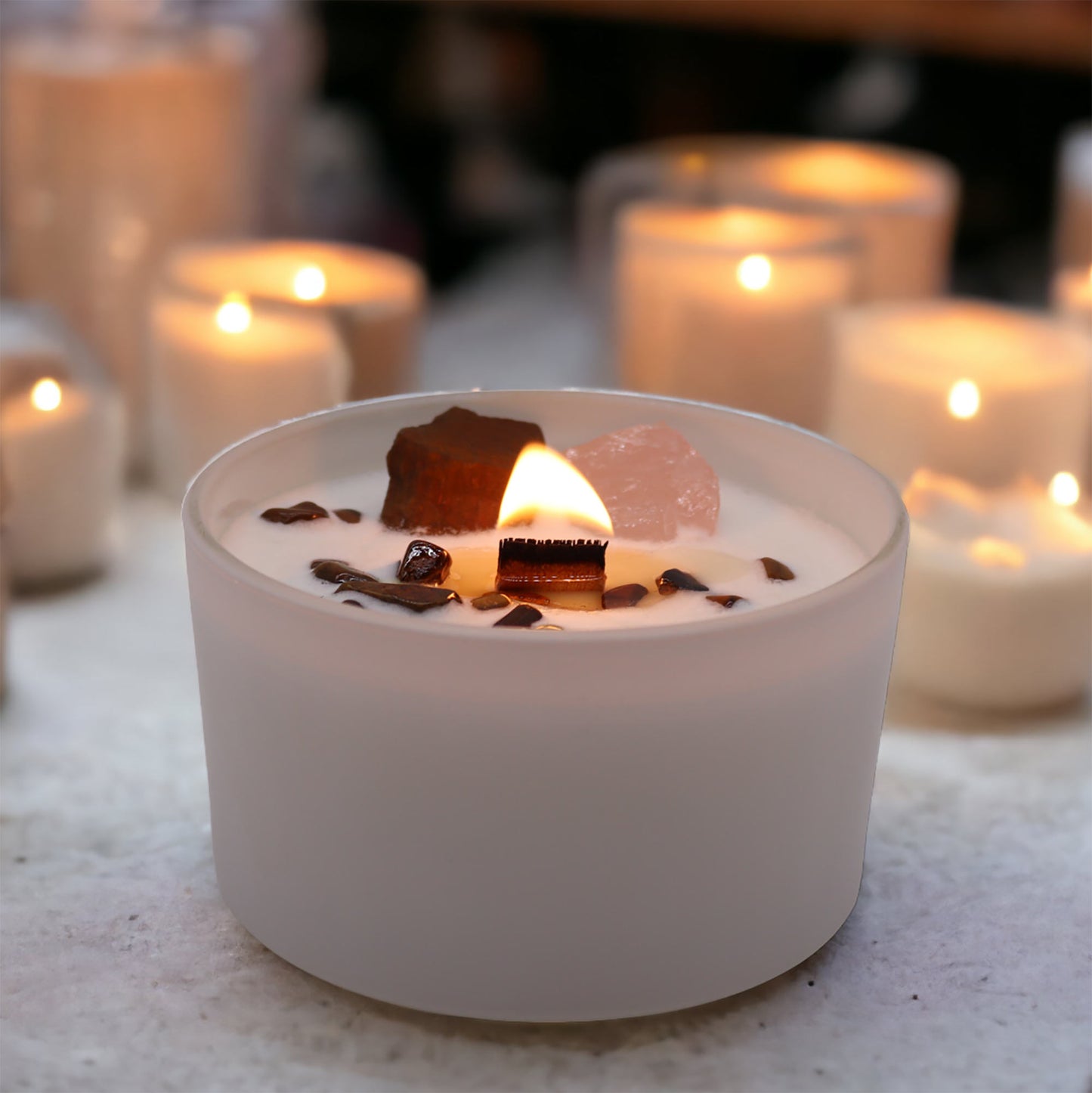 Sacral Chakra – Moroccan Roll with Tiger Eye & Rose Quartz
