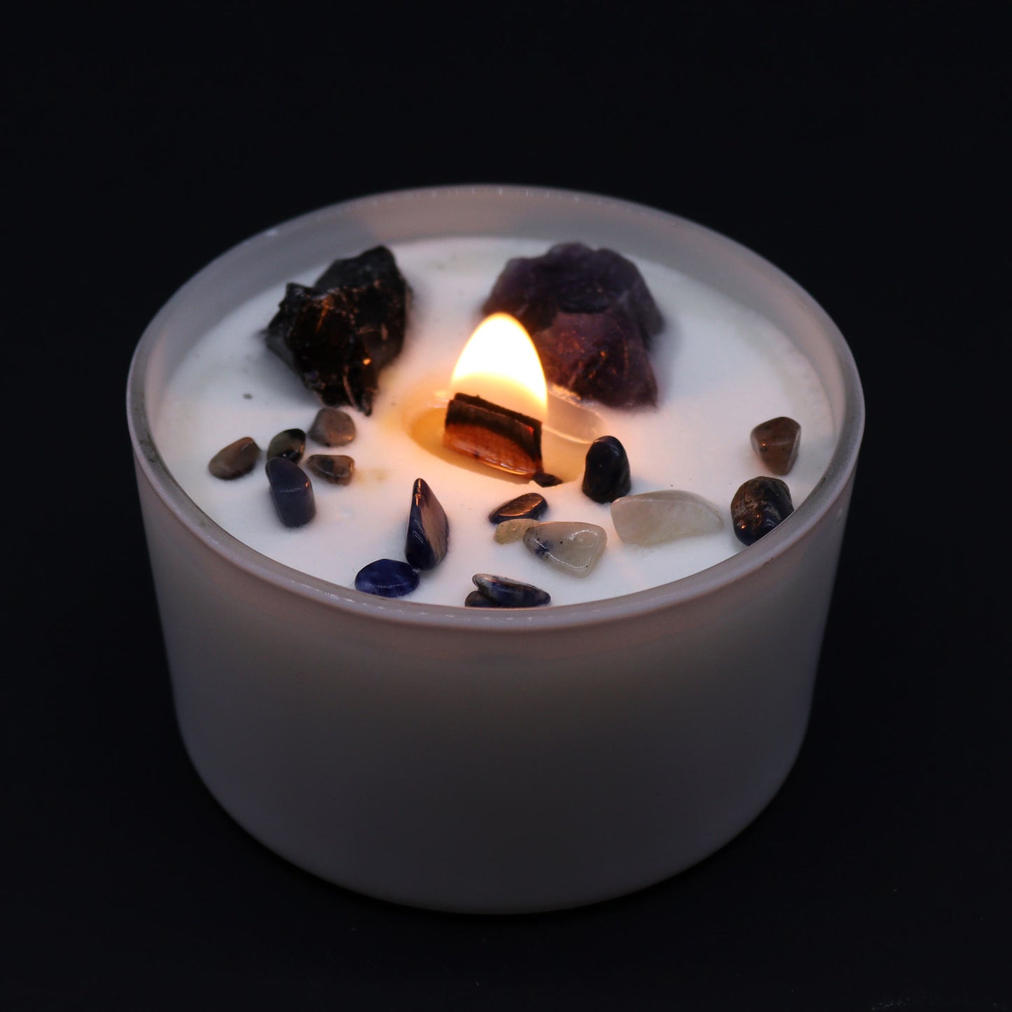 Solar Plexus Chakra – Agalwood with Amethyst & Black Agate