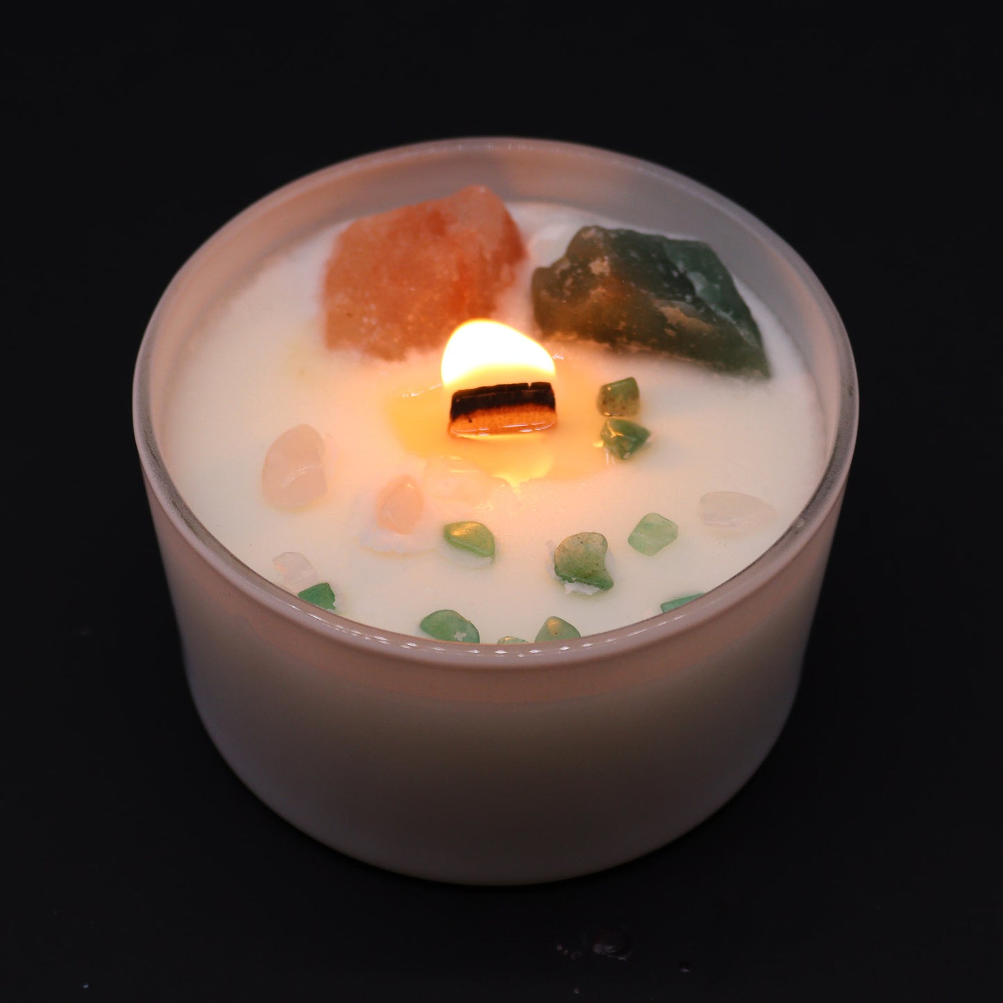 Heart Chakra – Rose Musk with Rose Quartz & Crystal Jade