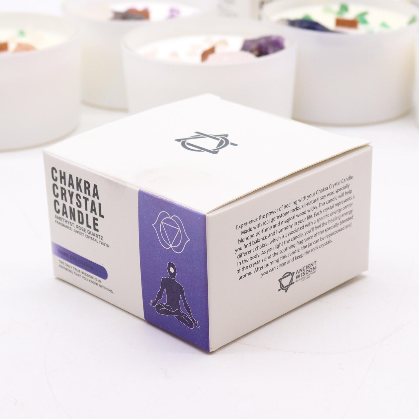 Third Eye Chakra – Sweet Crystal with Amethyst & Rose Quartz