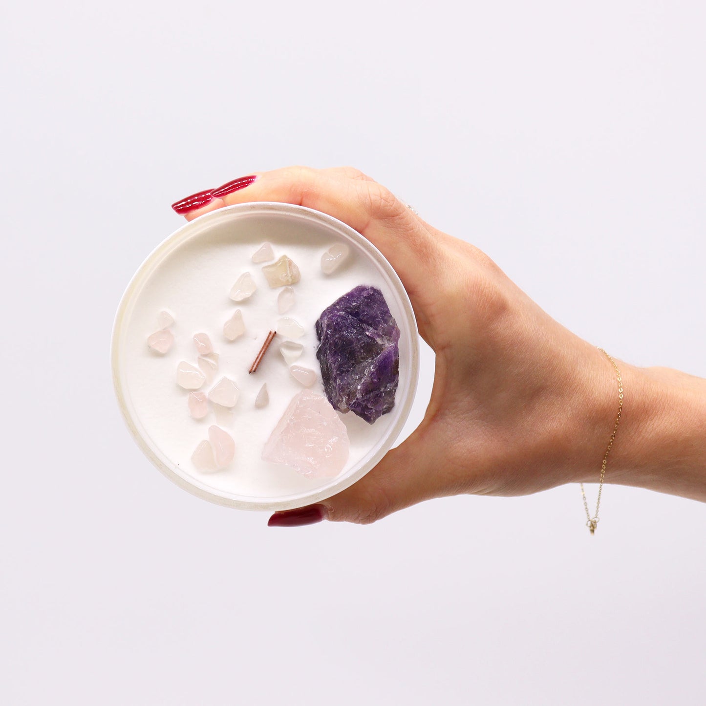 Third Eye Chakra – Sweet Crystal with Amethyst & Rose Quartz