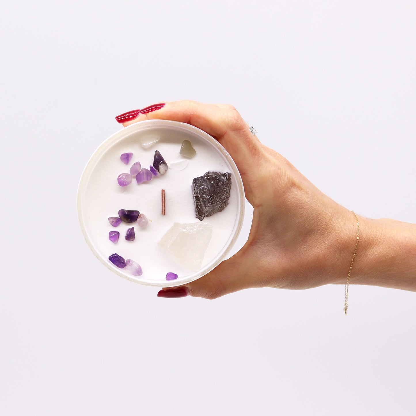 Crown Chakra – Ocean with Smoky Quartz & Selenite