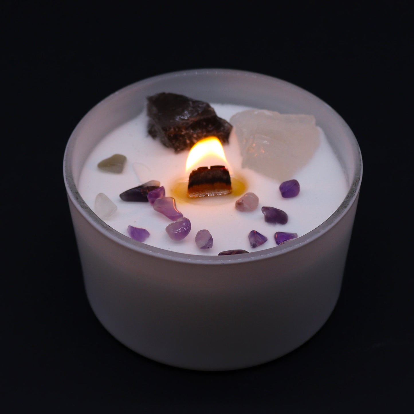 Crown Chakra – Ocean with Smoky Quartz & Selenite