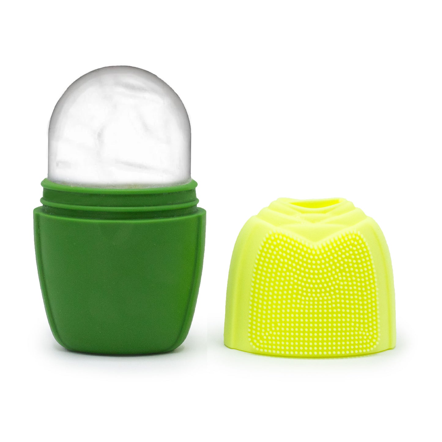 Silicone Ice Face Roller – Green