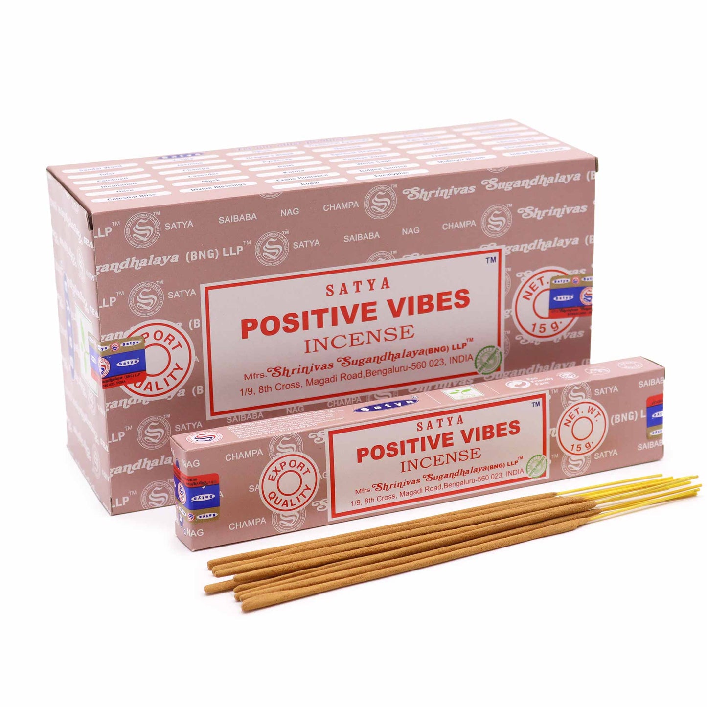 Satya Positive Vibes Incense Sticks