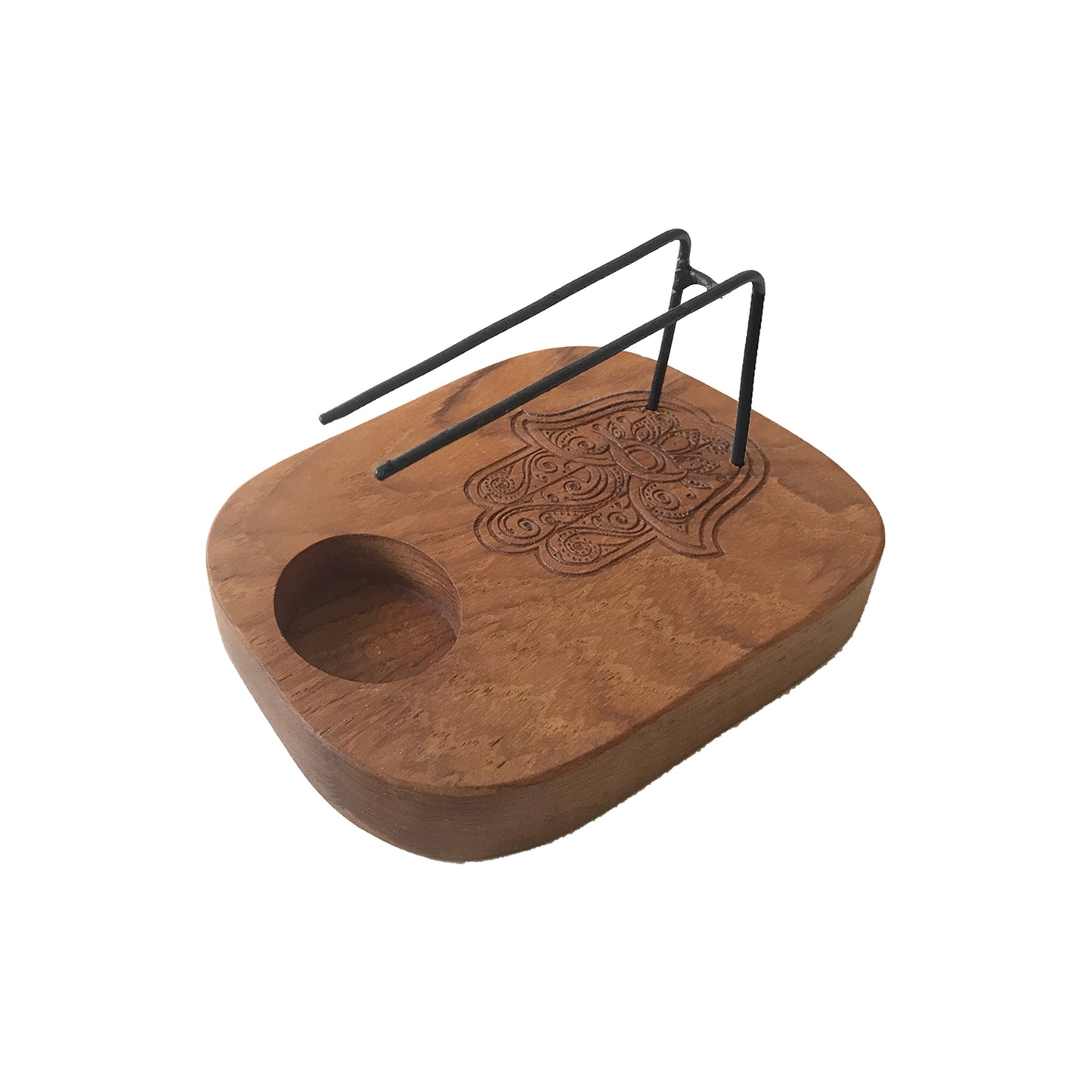 Hamsa Design Palo Santo Heater – Teak Wood