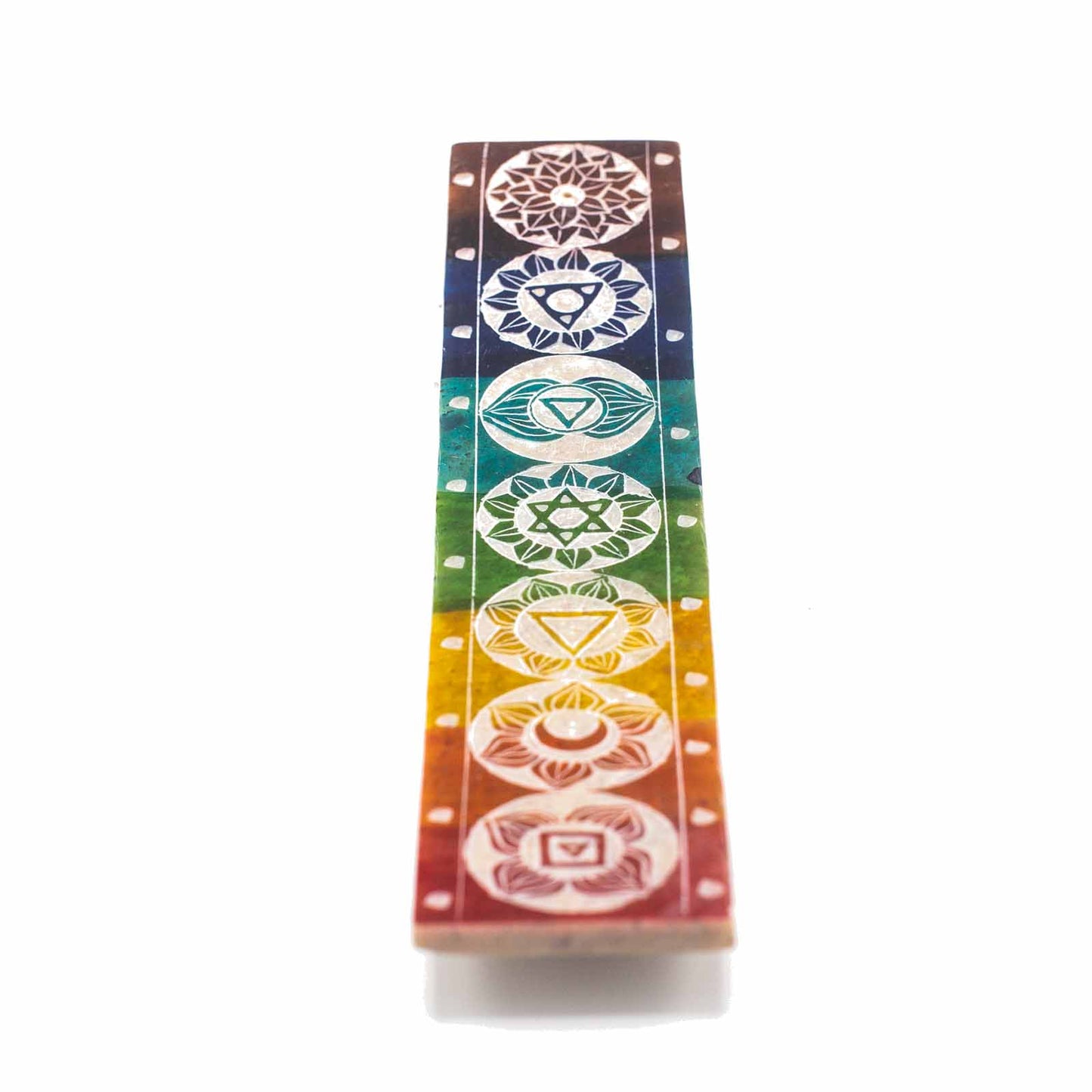 7 Chakra Incense Holder – Soapstone