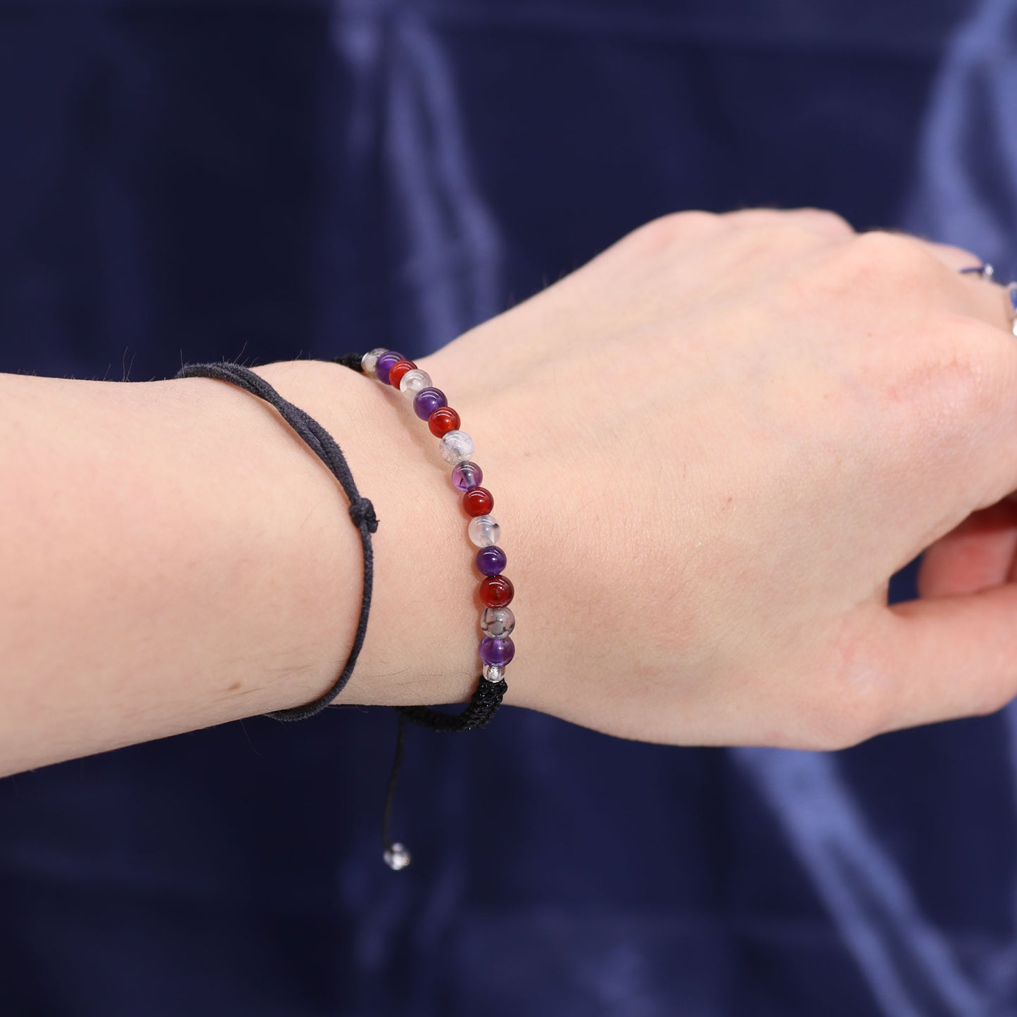 Virgo Zodiac Crystal Candle – Gemstone Bracelet + Clean Cotton Linen