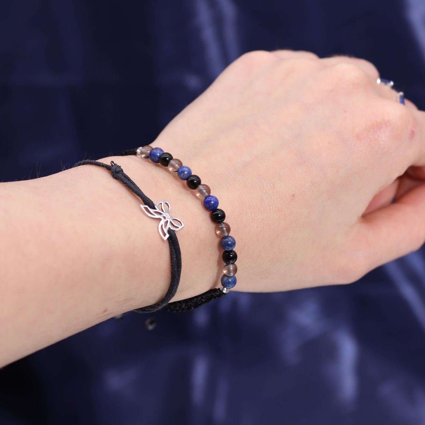 Scorpio Zodiac Crystal Candle – Gemstone Bracelet + Patchouli Musk