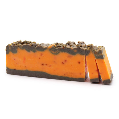 Cinnamon &amp; Orange - Olive Oil Soap Slice