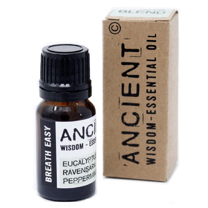 Breathe Easy Essential Oil Blend with Eucalyptus, Ravensara &amp; Peppermint