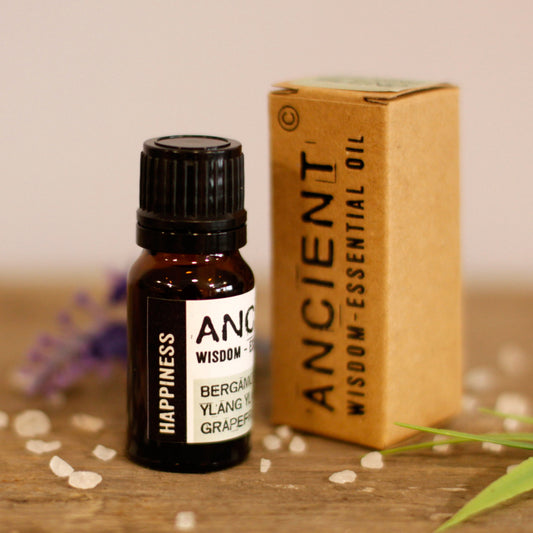 Happiness Essential Oil Blend with Bergamot, Ylang Ylang &amp; Grapefruit