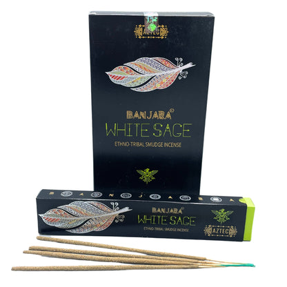 Banjara Tribal Smudge Incense – White Sage