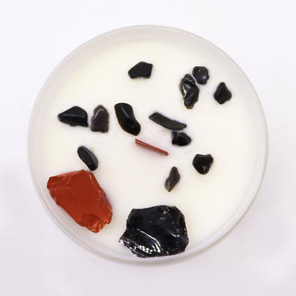 Root Chakra – Black Oud with Red Jasper &amp; Black Agate