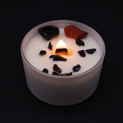 Root Chakra – Black Oud with Red Jasper &amp; Black Agate