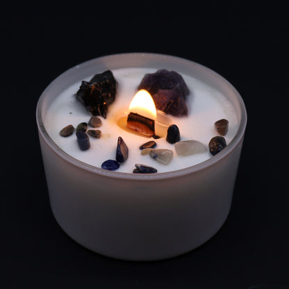 Solar Plexus Chakra – Agalwood with Amethyst &amp; Black Agate