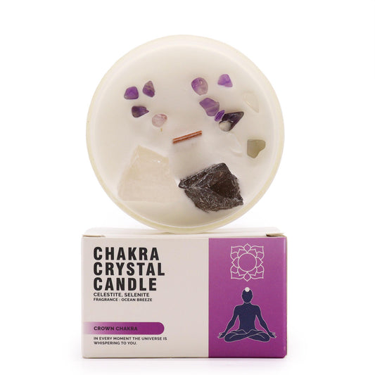 Crown Chakra – Ocean with Smoky Quartz &amp; Selenite