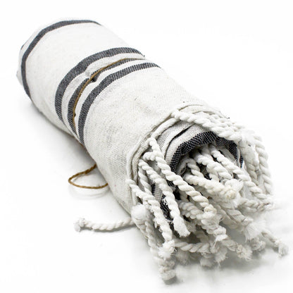 Hamman Spa Towel – Charcoal (90x170cm)