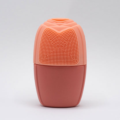 Silicone Ice Face Roller – Peach