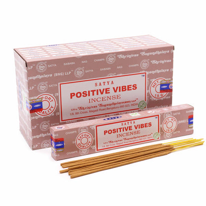 Satya Positive Vibes Incense Sticks