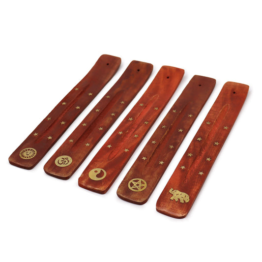 Brass Inlaid Ashcatcher – Mango Wood
