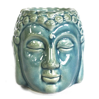 Buddha Oil Burner – Blue Ceramic