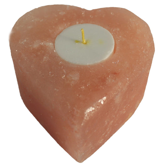 Salt Candle Holder - Heart