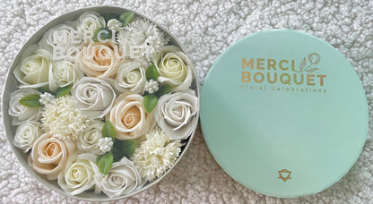 Round Box - Wedding Blessings - White &amp; Ivory