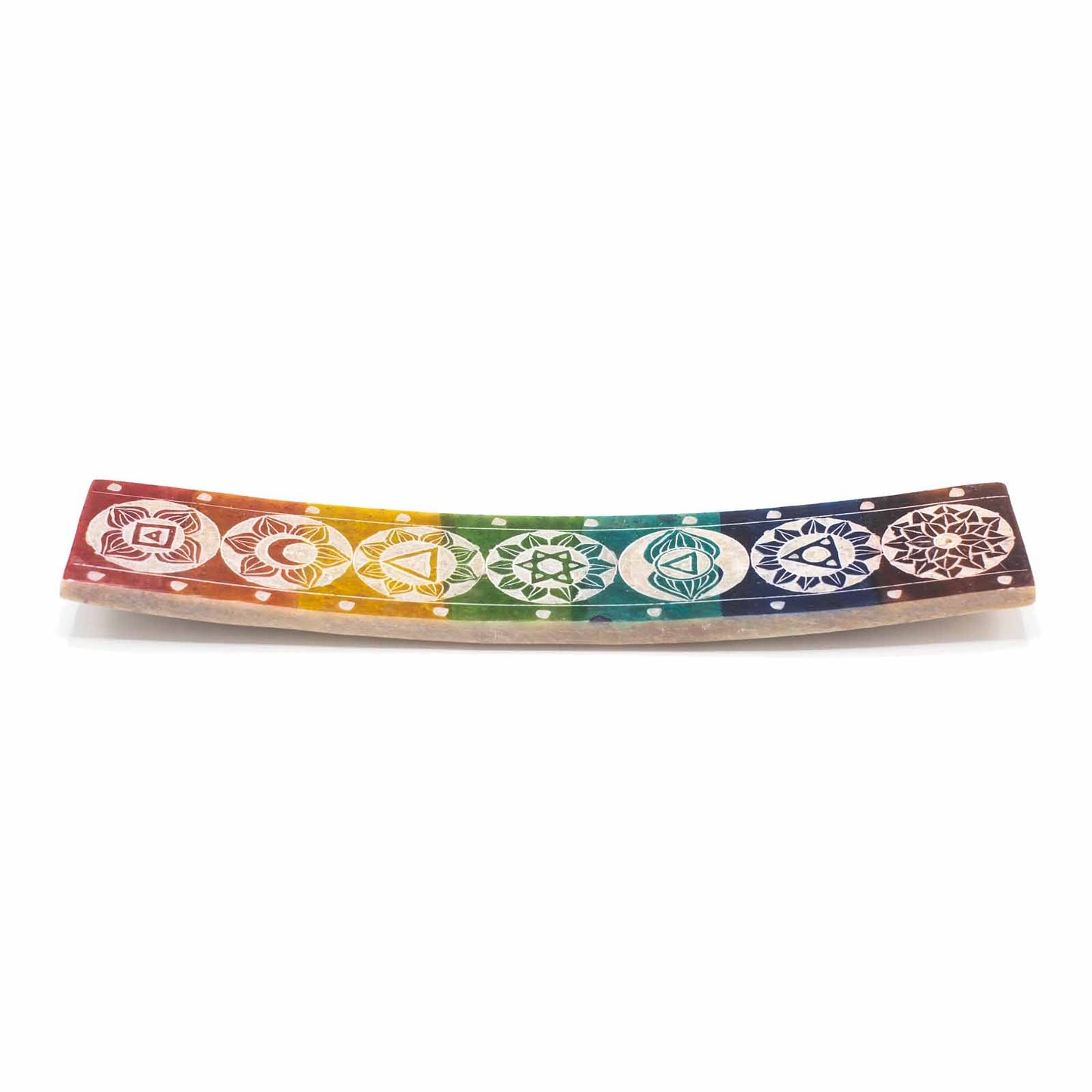 7 Chakra Incense Holder – Soapstone