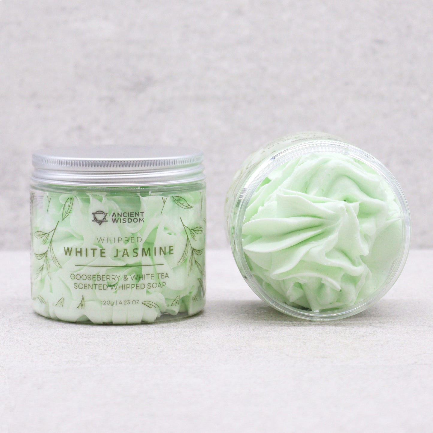 Gooseberry &amp; White Tea Whipped Cream Soap 120g