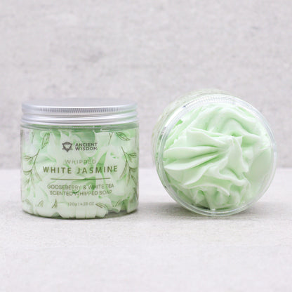 Gooseberry &amp; White Tea Whipped Cream Soap 120g