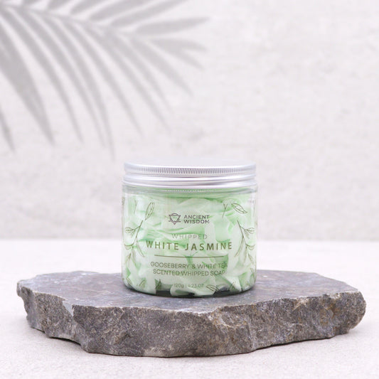 Gooseberry &amp; White Tea Whipped Cream Soap 120g